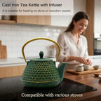Cast Iron Tea Kettle