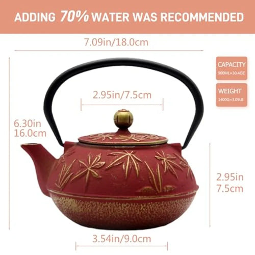Cast Iron Tea Kettle