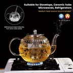 Vintage Glass Teapot