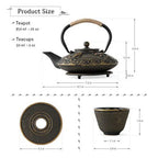 Cast Iron Tea Set