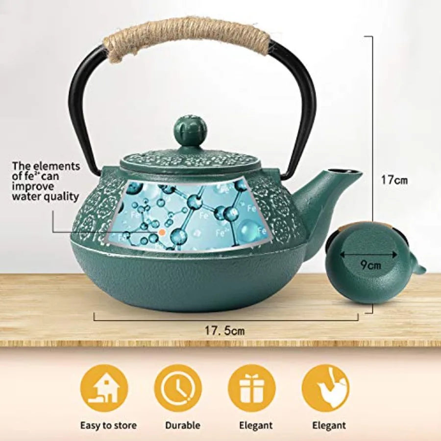 Cast Iron Teapot 30oz