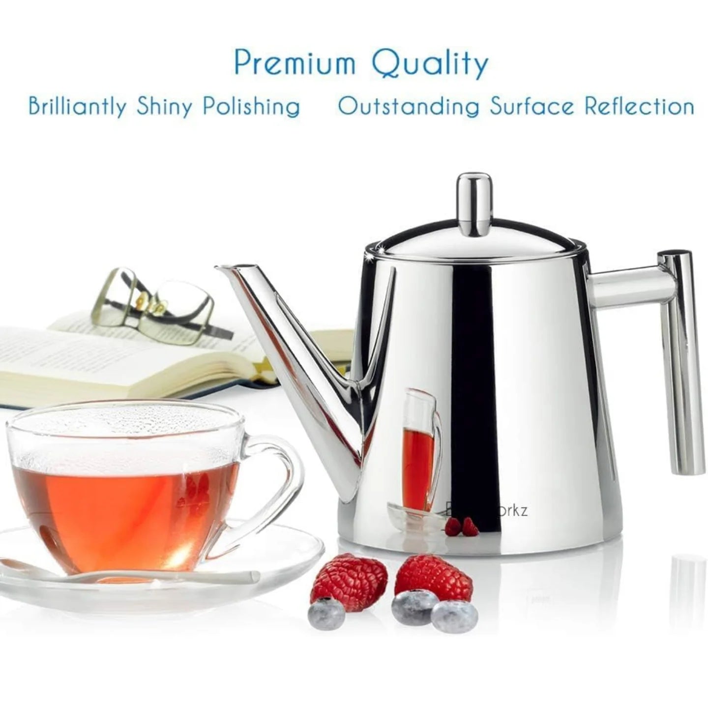 Stainless Steel Teapot