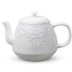 Ceramic Leaf Teapot