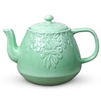 Ceramic Leaf Teapot