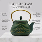 Cast Iron Tea Kettle