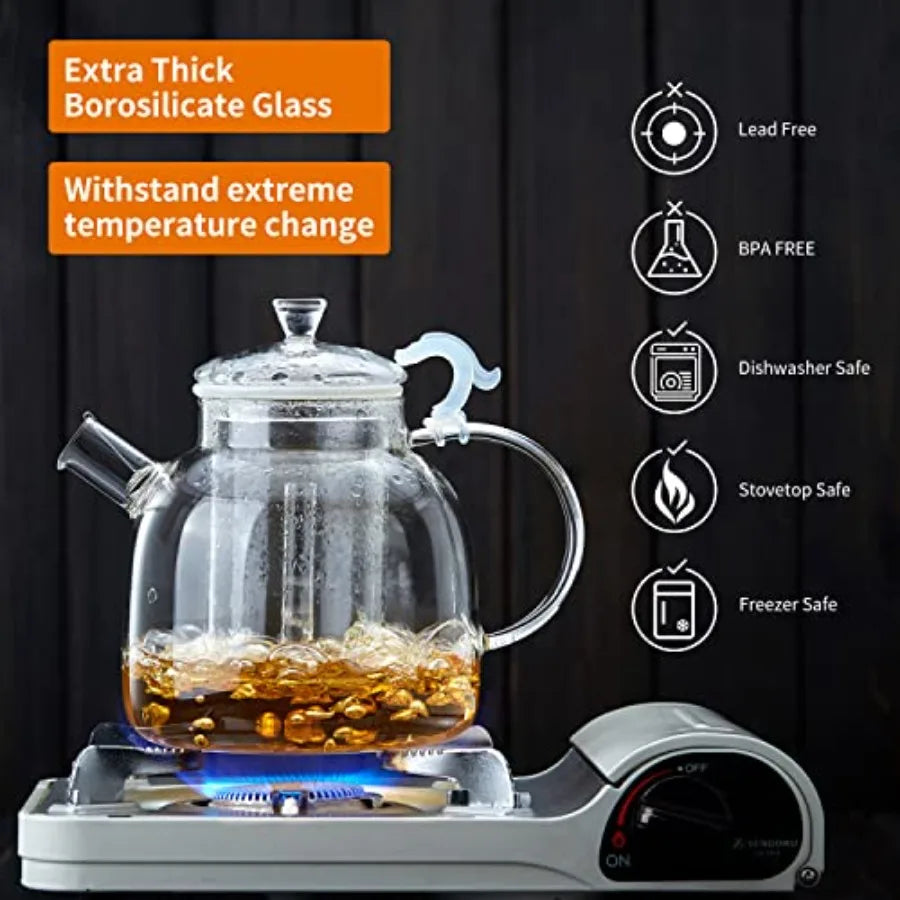 Glass Teapot 68oz