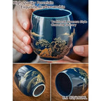 Blue Porcelain Tea Set