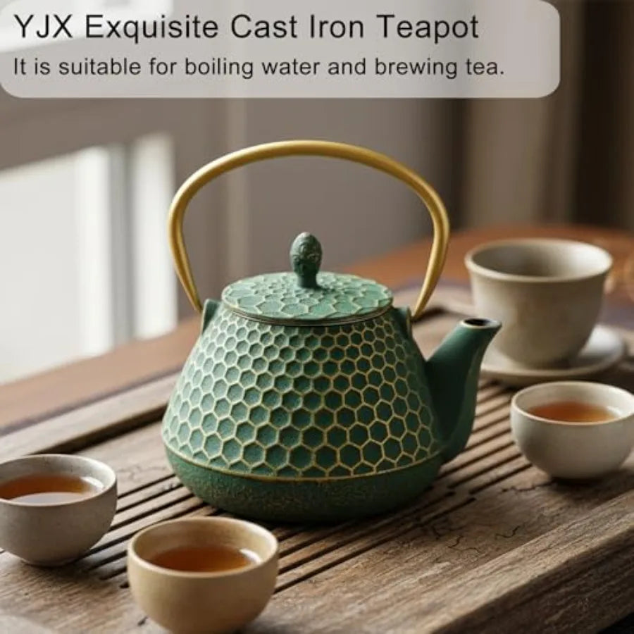 Cast Iron Tea Kettle
