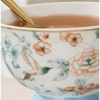 Blue Floral Tea Set
