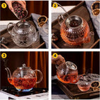 Vintage Glass Teapot