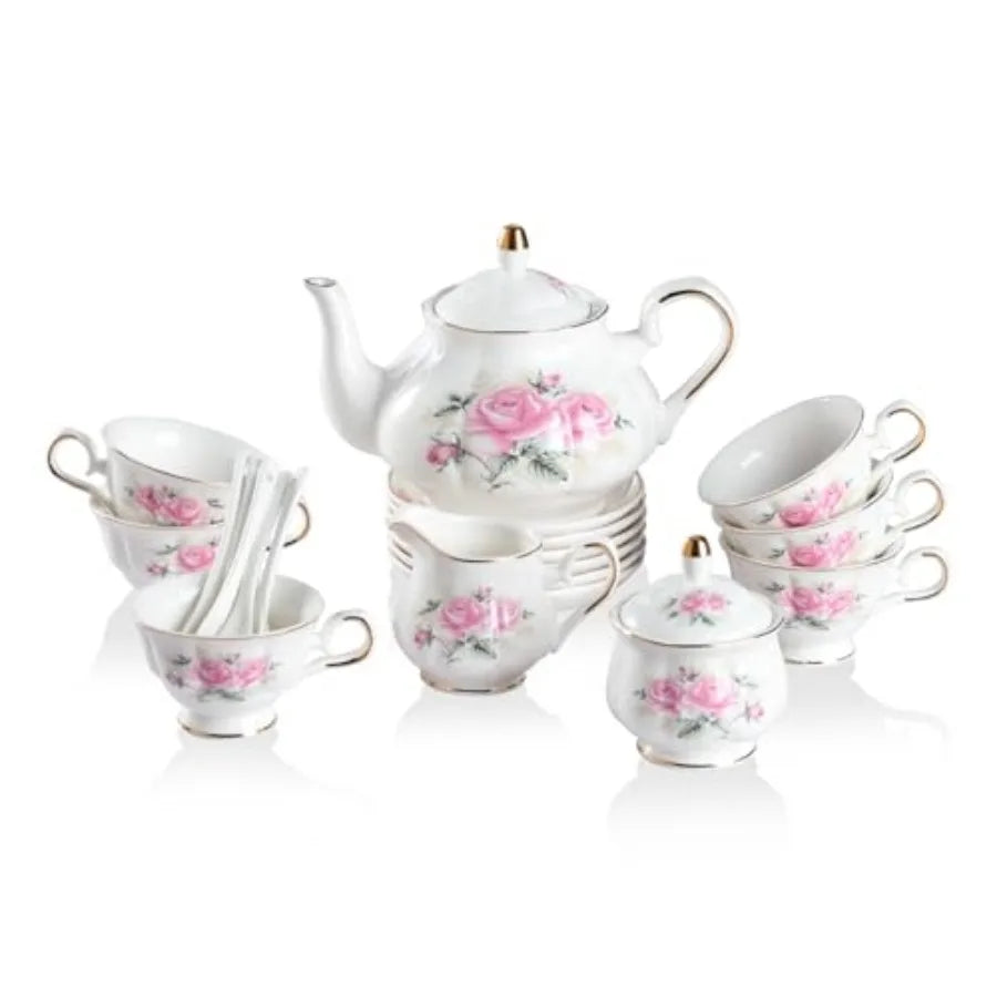 Vintage Porcelain Tea Set