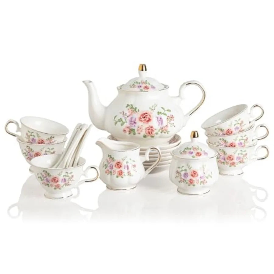 Vintage Porcelain Tea Set