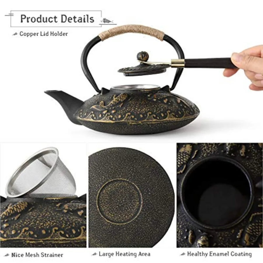 Cast Iron Tea Set