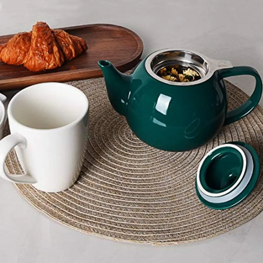 Porcelain Teapot with Infuser