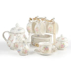 Floral Porcelain Tea Set