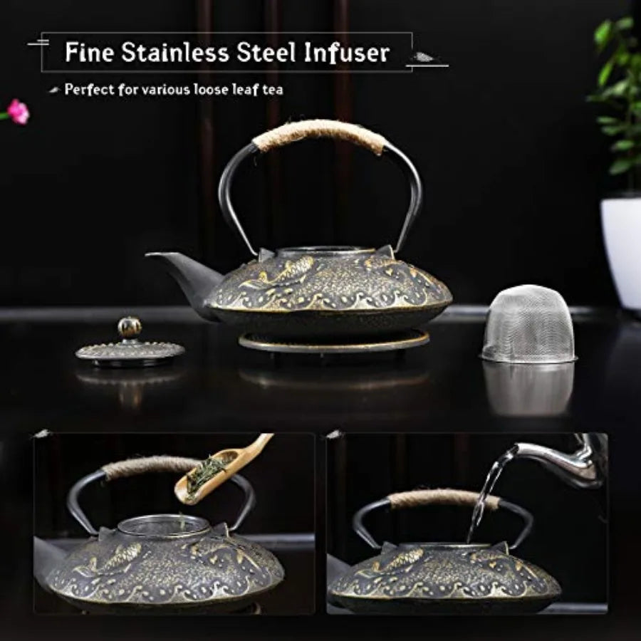 Cast Iron Tea Set