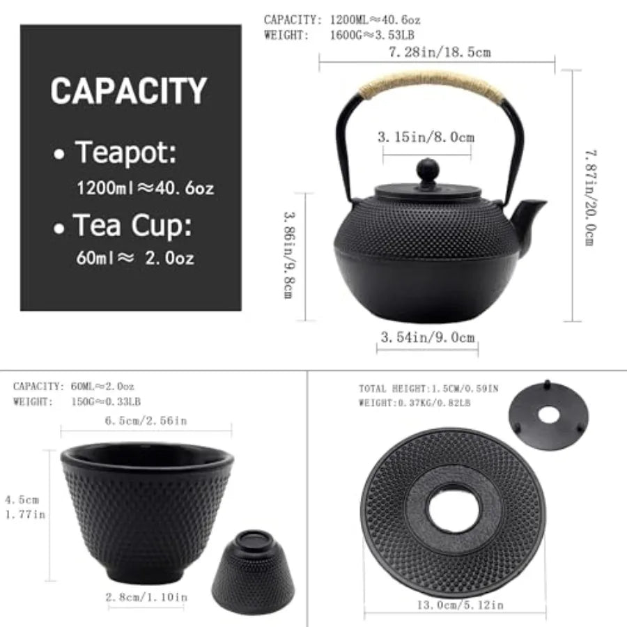 Cast Iron Tea Set