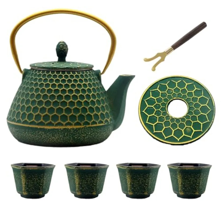 Cast Iron Tea Kettle