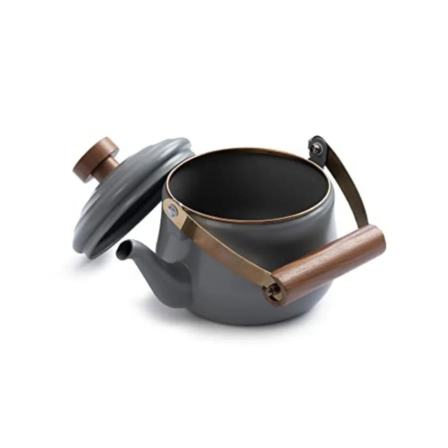 Vintage Enamel Teapot
