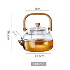 Glass Teapot with Infuser 1000ml