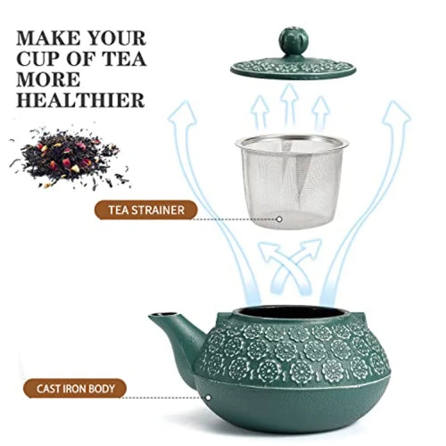 Cast Iron Teapot 30oz
