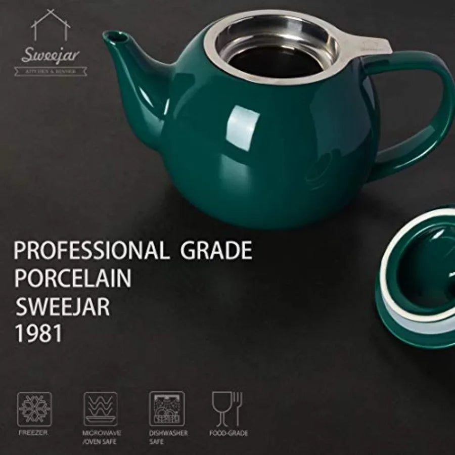 Porcelain Teapot with Infuser