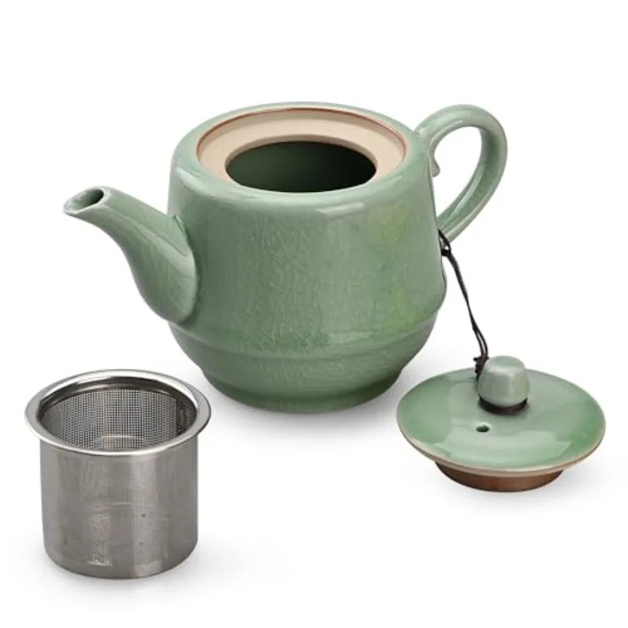 Ceramic Teapot with Infuser