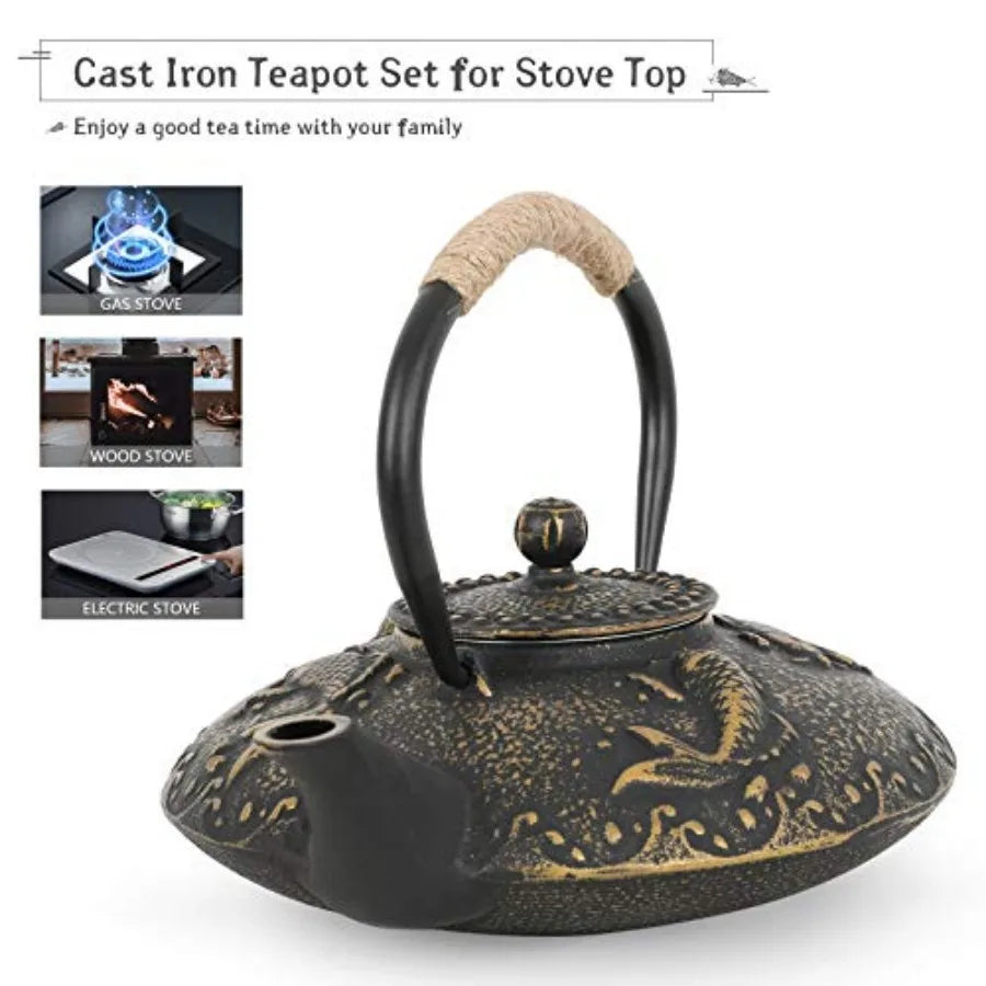 Cast Iron Tea Set