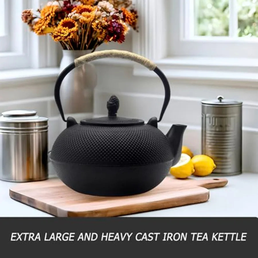 Cast Iron Teapot 101oz