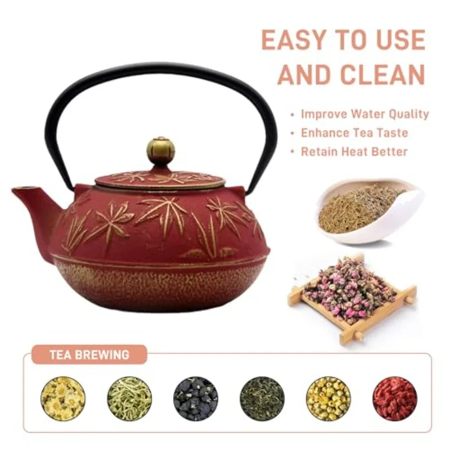 Cast Iron Tea Kettle