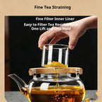 Glass Teapot with Infuser 1000ml