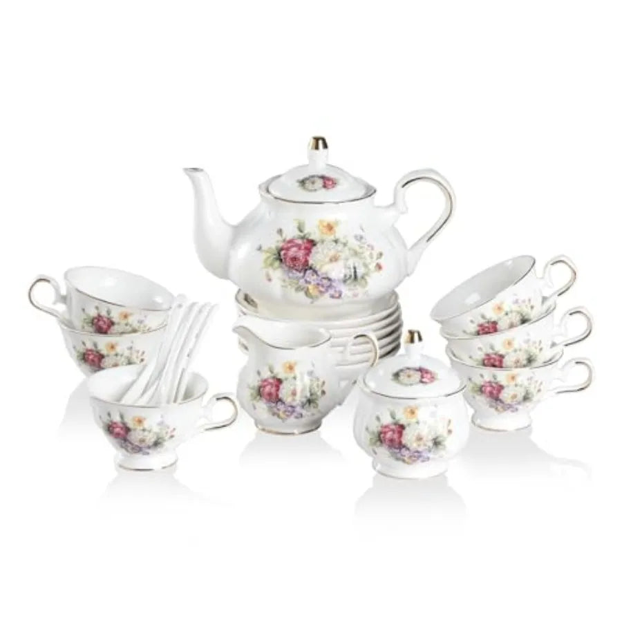 Vintage Porcelain Tea Set