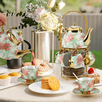 European Porcelain Tea Set