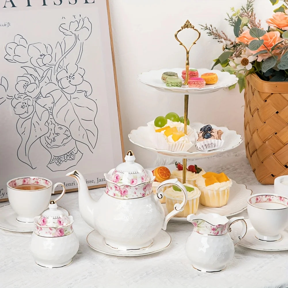 Vintage Porcelain Tea Set